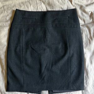 Express pinstripe pencil skirt